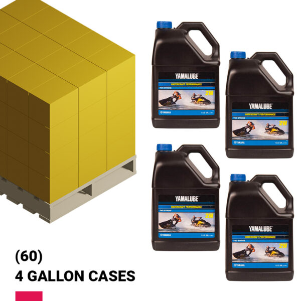 Yamalube 2M Oil Full Pallet (60 Cases)