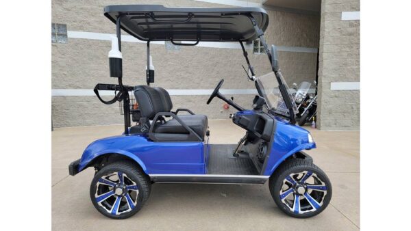 2024 Evolution Classic 2 Plus- Street Legal Golf Cart – Portimao Blue For Sale - Image 5