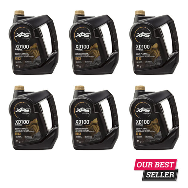 10 x 6 Gallon Case Evinrude XD100 Oil