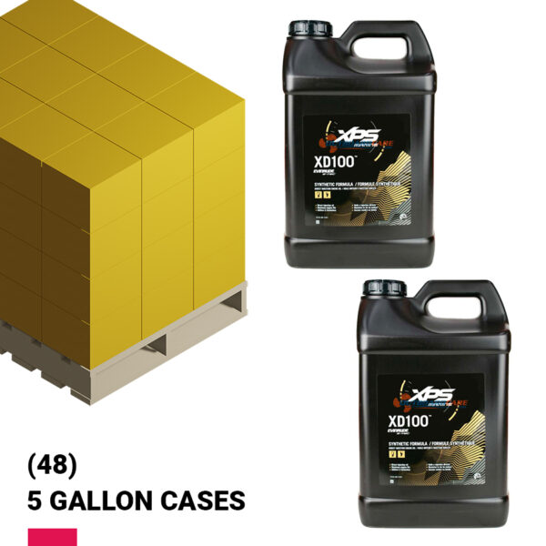 Evinrude XD100 5 Gallon Full Pallet (48 Cases)