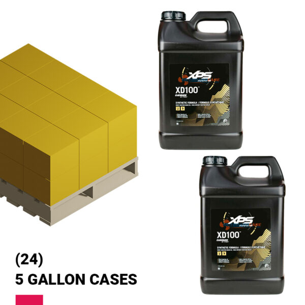 Evinrude XD100 5 Gallon Half Pallet (48 Cases)